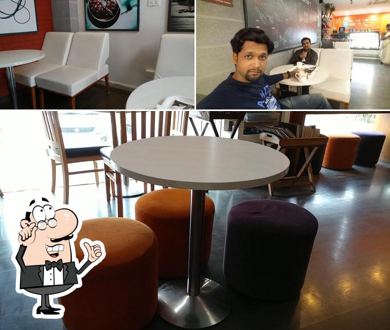 The interior of Barista gwalior