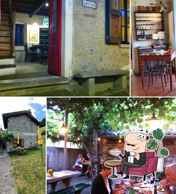 Siediti a un tavolo di Grotto dell'Ortiga