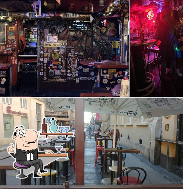 Dai un'occhiata agli interni di Night Club & Rock Bar Alcatraz