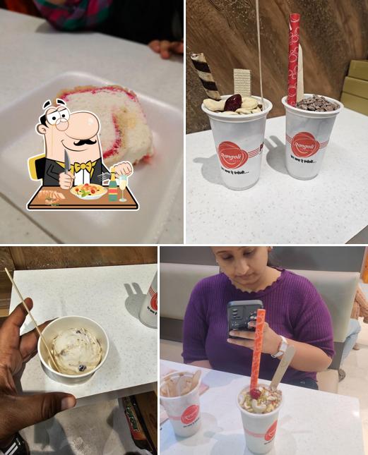 Food at Rangoli Ice Cream Una