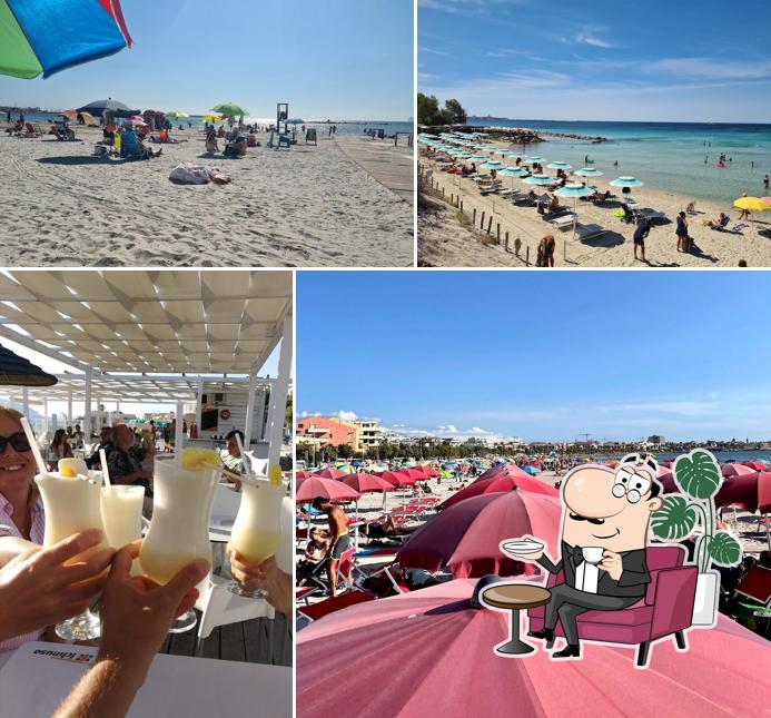 Gli interni di Stabilimento Maresport