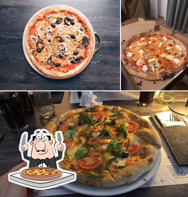 Commandez de nombreux genres de pizzas