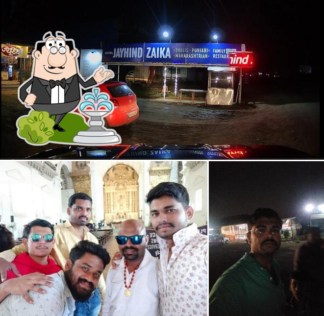 You can get some fresh air at the outside area of Hotel Jayhind Zaika Veg Non Veg Family Restaurant