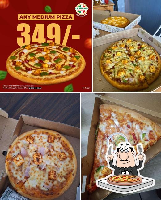 Order different kinds of pizza