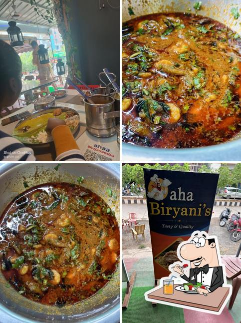 Food at AHAA BHOJANAMBU