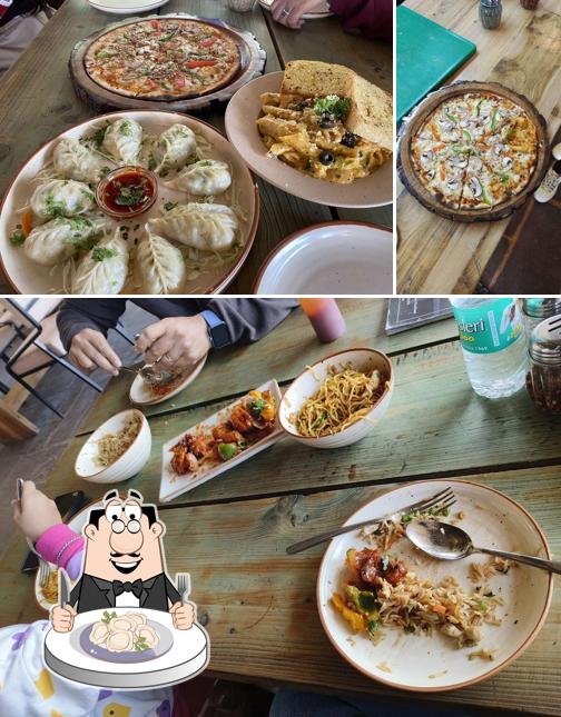 Dumplings at Cafe Anahata