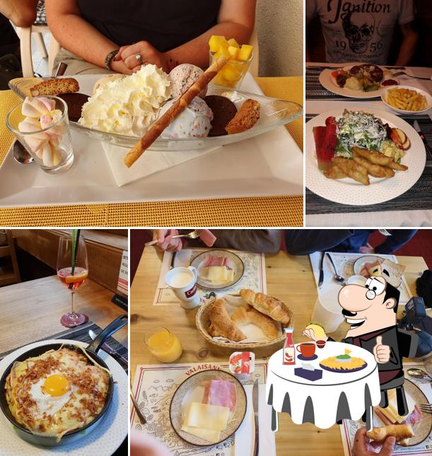 Piatto di formaggi al Hotel Aletsch