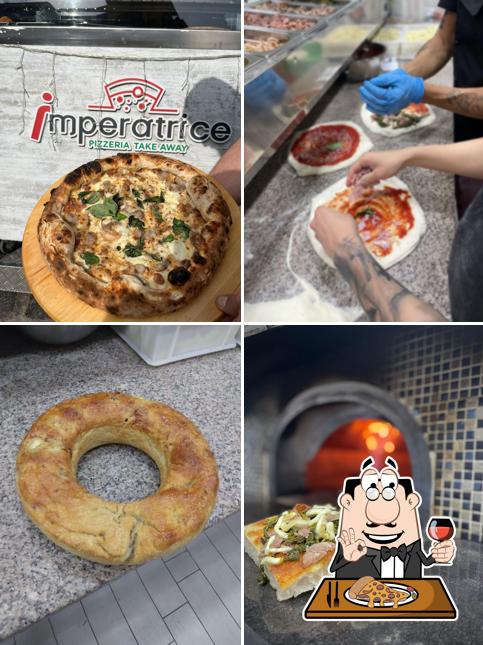 Scegli una pizza a Pizzeria Imperatrice