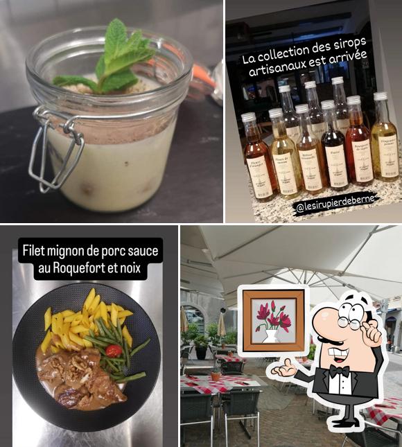 Dai un’occhiata alla immagine che mostra la interni e bevanda di La Fabrik' à Sion