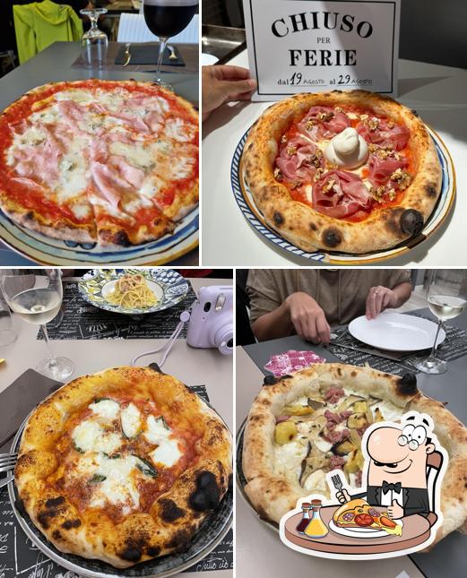 A I Mancini, puoi ordinare una bella pizza