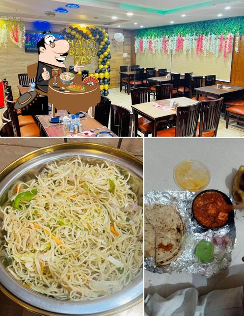 The restaurant's food and interior