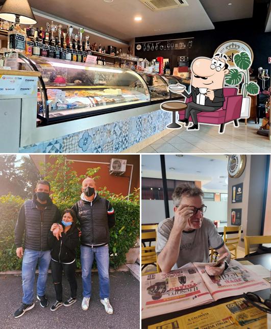 Gli interni di Ostaria Bar Fantasmino