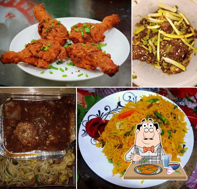 Chicken wings at The Magic Burner