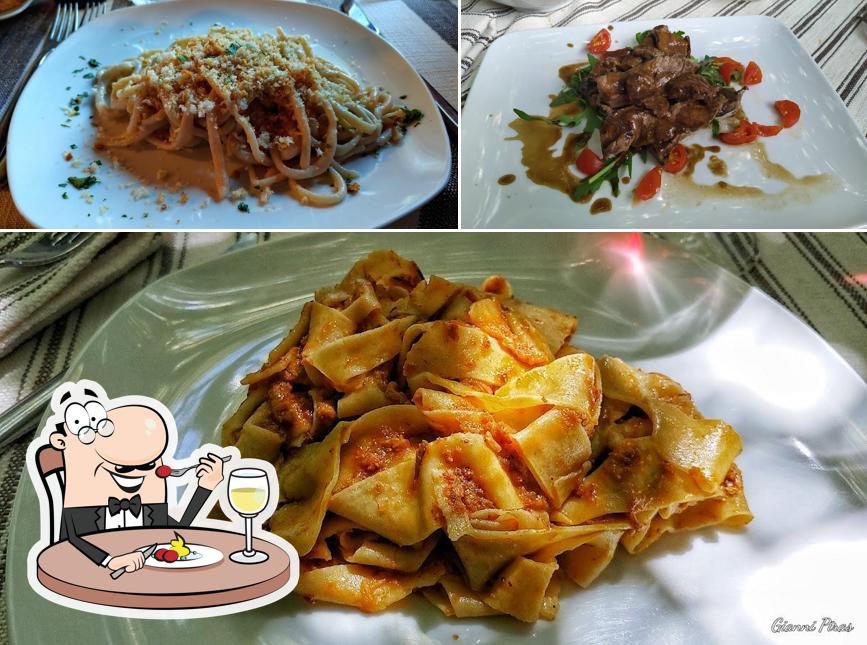 Cibo al Ristorante Trattoria Osenna