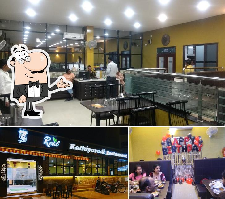 The interior of Real Kathiyavadi Restaurant - Best Kathiyawadi Restaurant