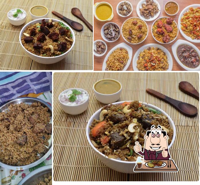 Get meat dishes at BANU BEEF RESTAURANT