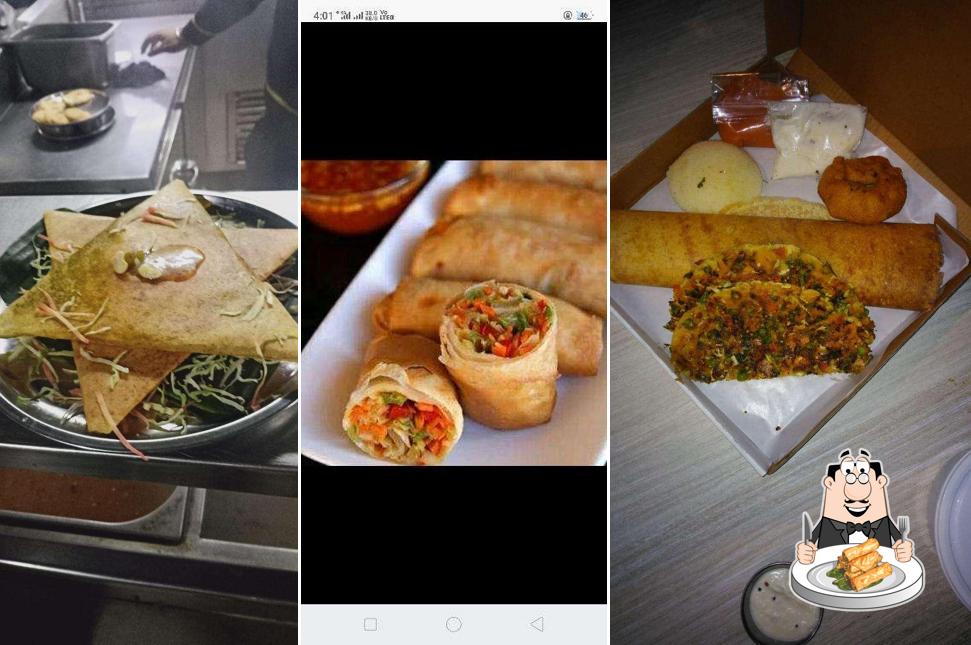 Spring rolls at LX Caters