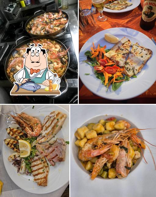 Salmone grigliato al Ristorante da Mario