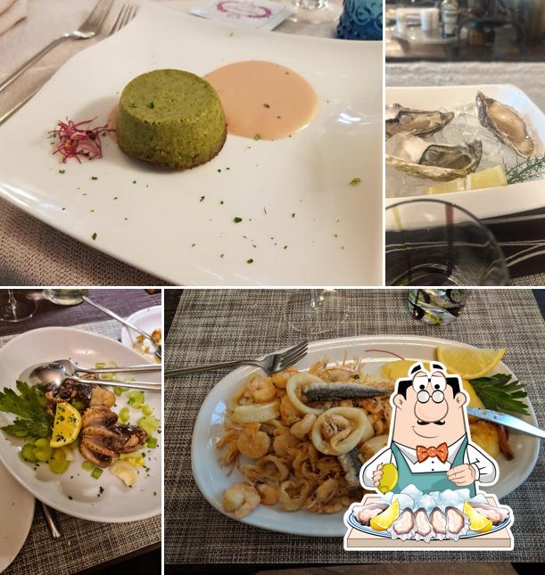 Ostriche al Ristorante Osteria al Borgo Antico