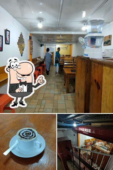 The interior of Cherie
