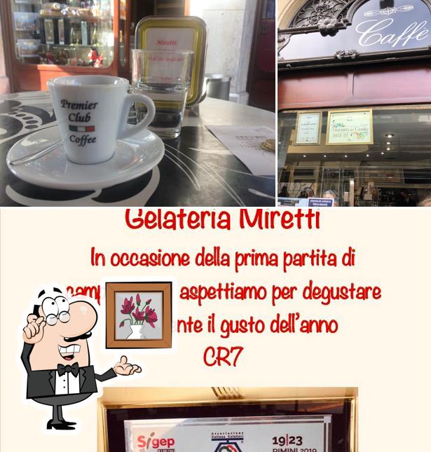 Gli interni di Gelateria Miretti il gelato per tradizione
