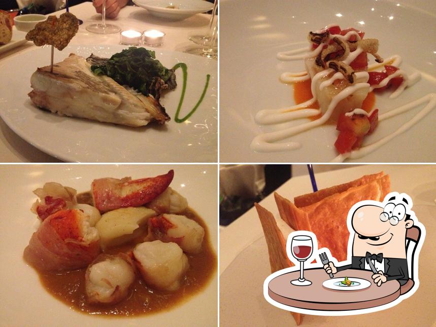 Platti al Ristorante Madonnina del Pescatore