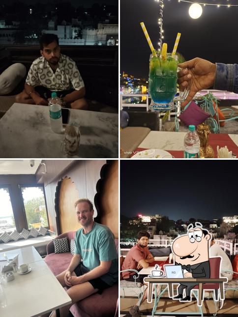 The interior of Mannat Restaurant - A Lake view food spot