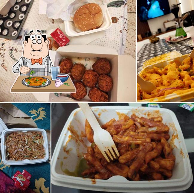 Chicken wings at Meridian wok