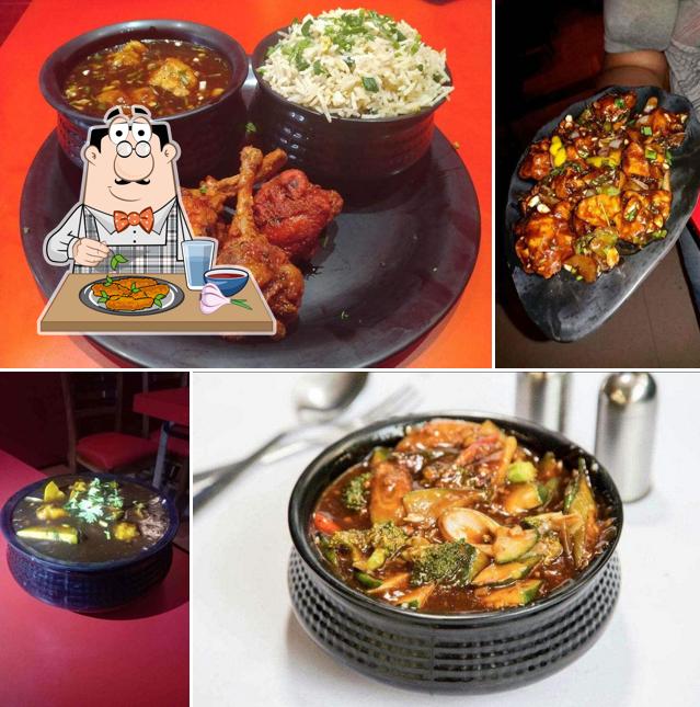 Chicken wings at Shaolin Express