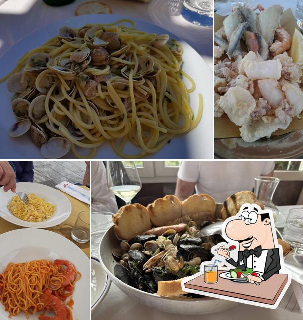 Fritto misto al Caracoles Ristorante di pesce e stabilimento balneare