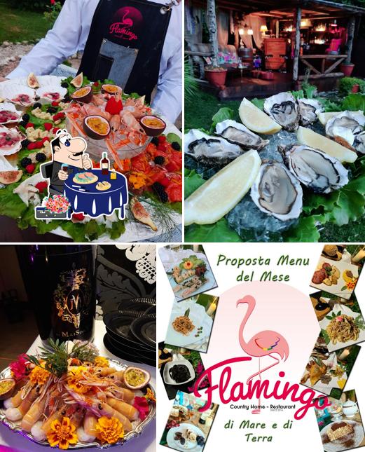 Sashimi al Flamingo Country Home Restaurant