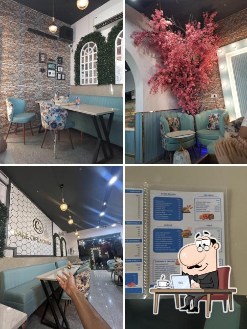 The interior of C3:Cake, Cafe' & Crunch