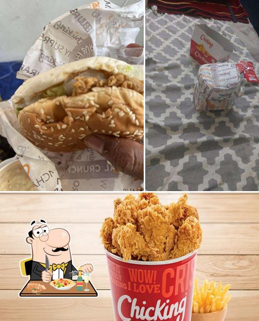 The restaurant's food and beverage