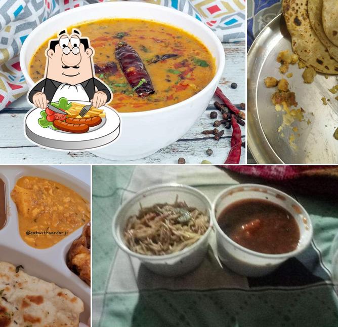 Food at Gujral Vaishno Dhaba