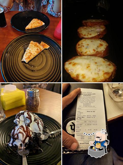 Food at Pizza Buffet Mira Road