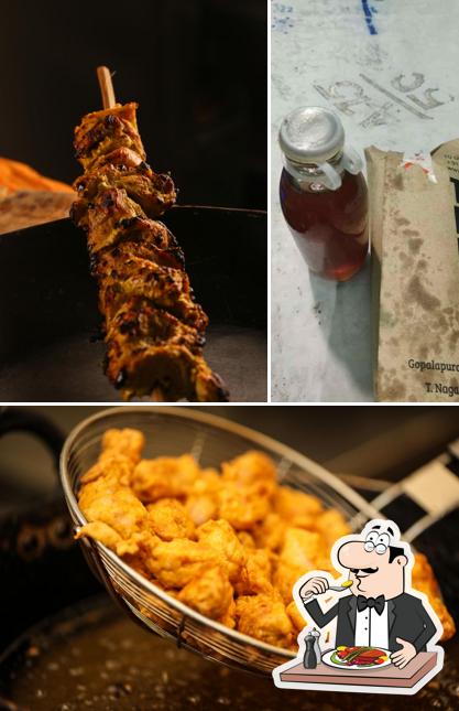 Food at The Kati Roll Shop, perumbakkam