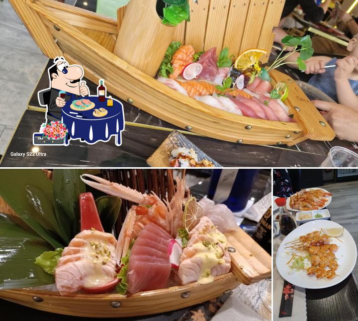 Sashimi al Ristorante Sunshine