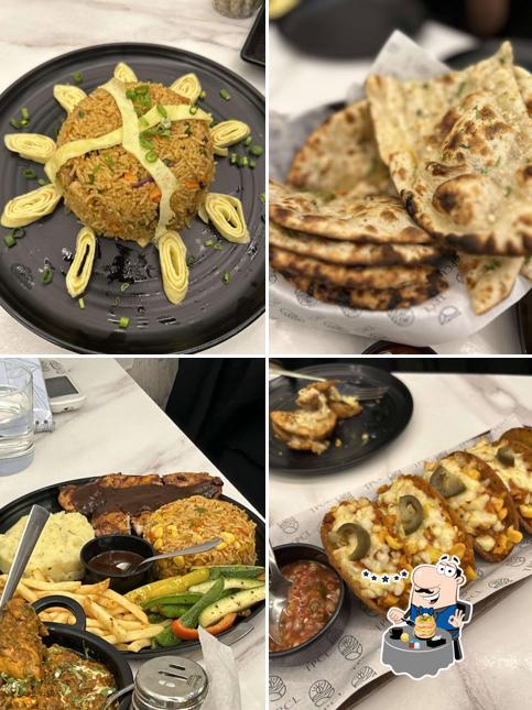 Food at The Pacifique - Café & Lounge