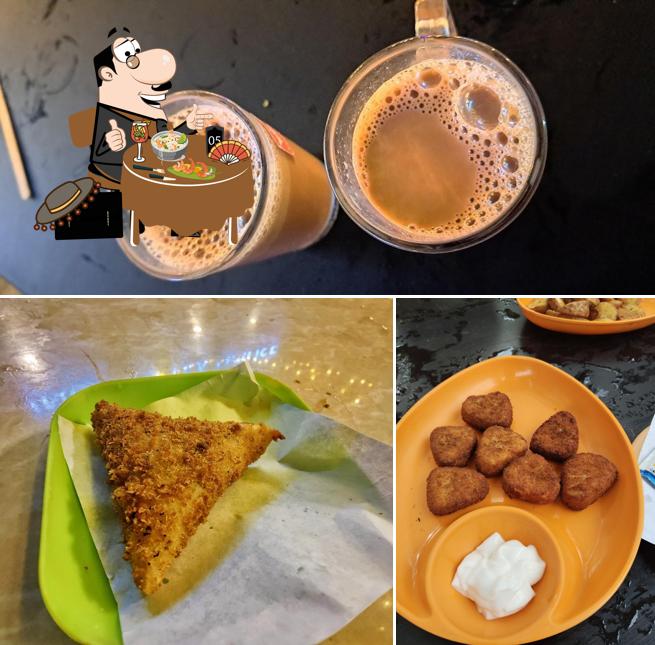 Food at Indco's Tea House