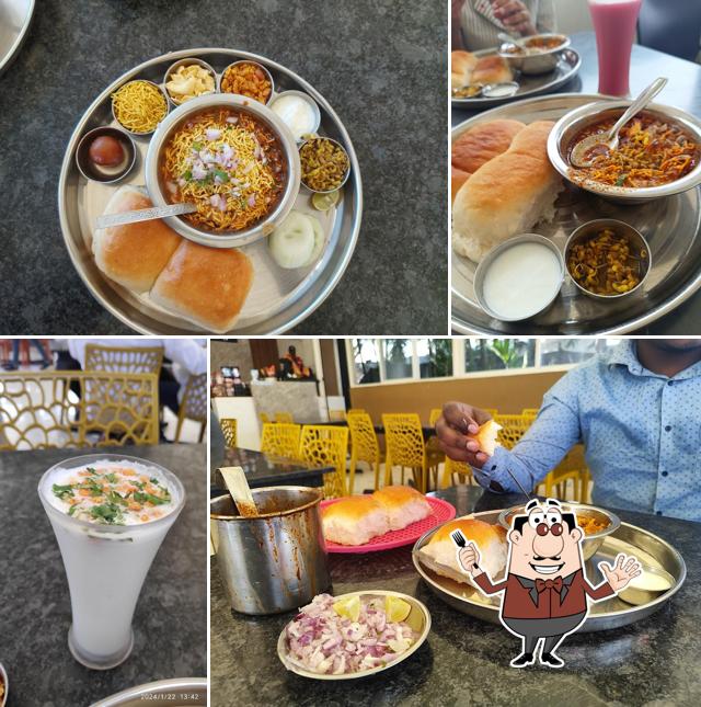 Food at Jogeshwari Misal,Vadgoan Mawal