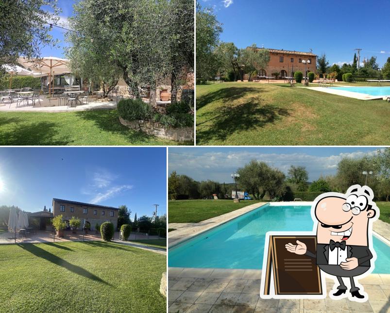 Goditi la vista dagli esterni di Agriturismo Podere Casato