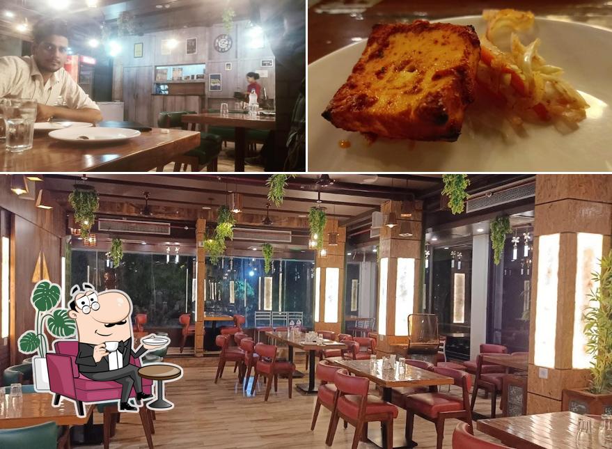 This is the photo displaying interior and food at Chinu’s Kitchen