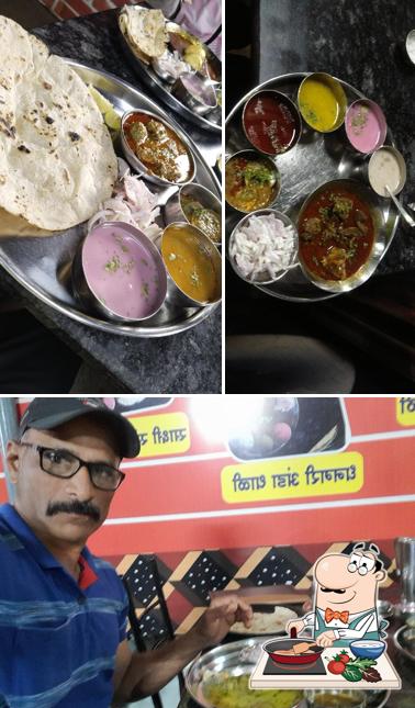 Chicken curry at Hotel sakshi