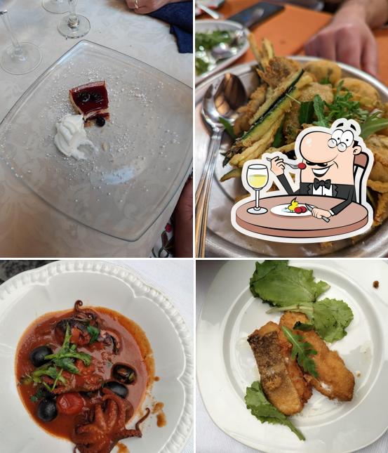 Platti al La Taverna del mare