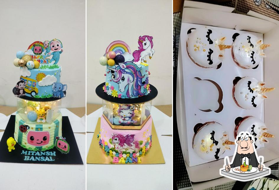 Food at Radhe Radhe cakes