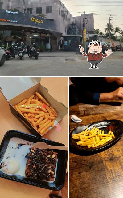The photo of food and exterior at 7 Maadi