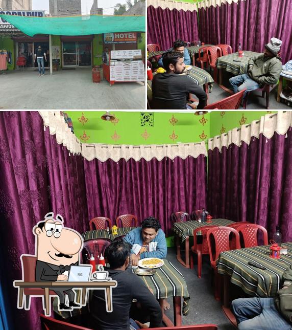 The interior of Asha Kitchen