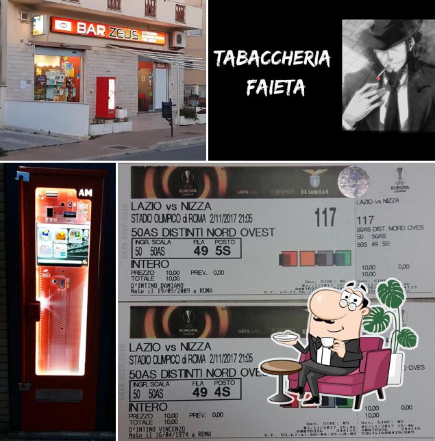 Gli interni di Bar di Faieta Alessandro