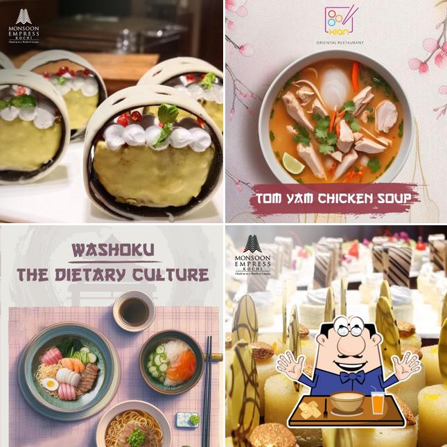 Food at Xian Oriental Restaurant