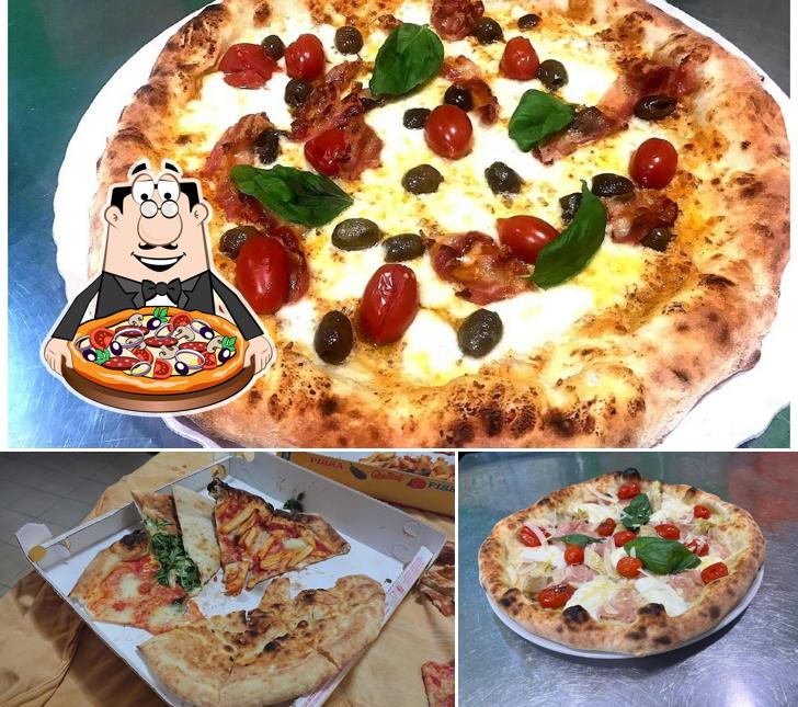 A Da Fabietto, puoi provare una bella pizza